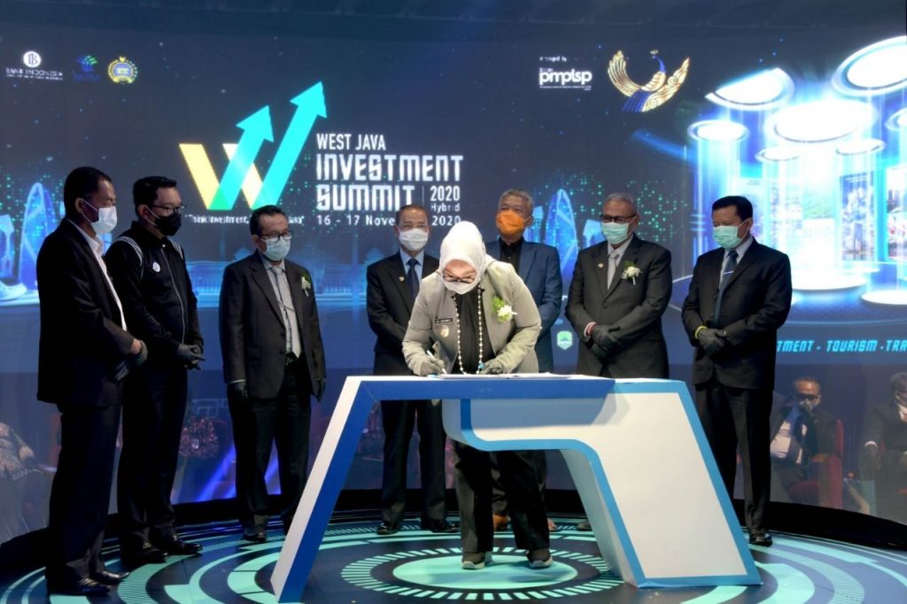 Ridwan Kamil dan tujuh kepala daerah di Jabar