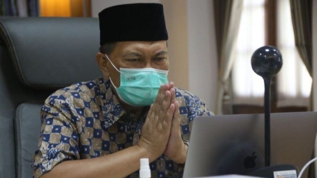 Walikota Bandung Meninggal Saat Mau Khutbah Walikota Bandung Oded M Danial (foto by putra prima perdana/kompas)
