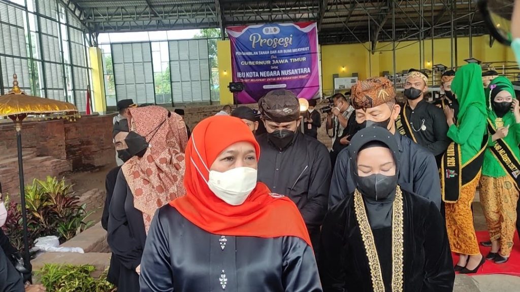 Jokowi Gelar Ritual, Tanah Majapahit Warnai Pembangunan IKN