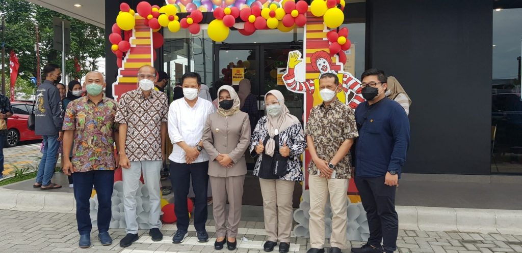 Pembukaan gerai McDonald Mojokerto