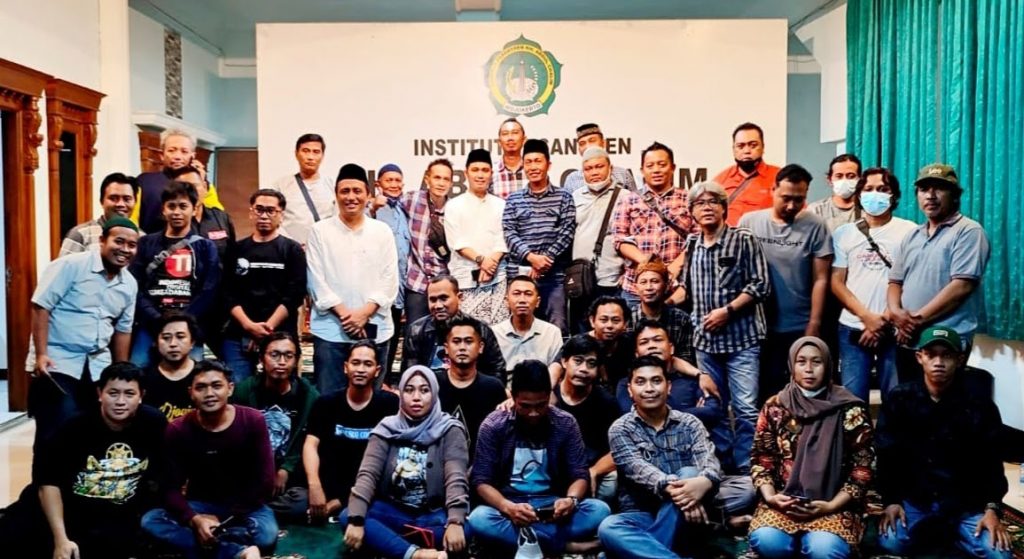 Kiai Asep Jalin Silaturahim Dengan Wartawan IJTI dan PWI