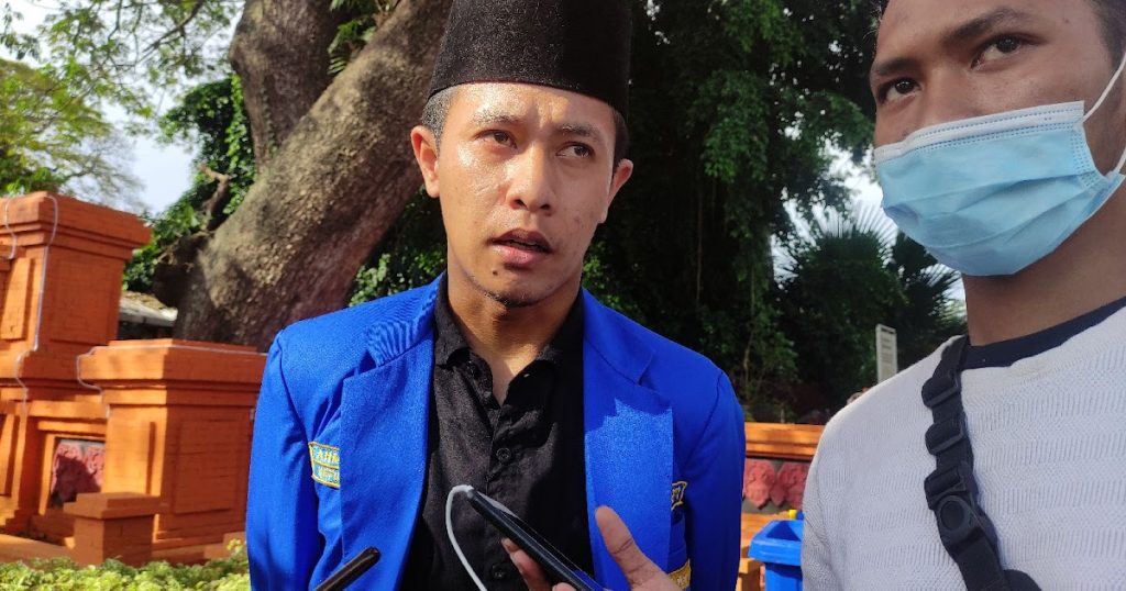 PMII Geruduk Pemkab Mojokerto, Bawa 9 Tututan PMII Geruduk Pemkab Mojokerto, Bawa 9 Tututan