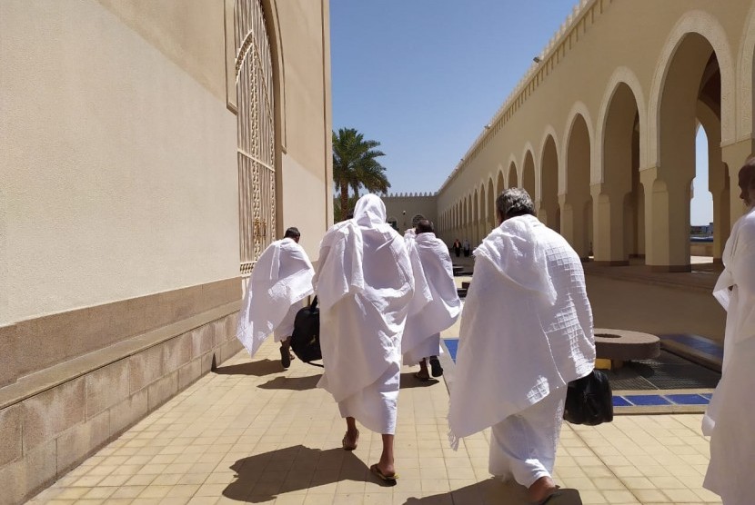 Petugas Antisipasi Jamaah Menuju Makkah Alami Kelelahan Ilustrasi Masjid Bir Ali Madinah. Petugas haji mengantisipasi calon jamaah haji yang melakukan perjalanan dari Madinah ke Makkah, Arab Saudi, mengalami kelelahan.