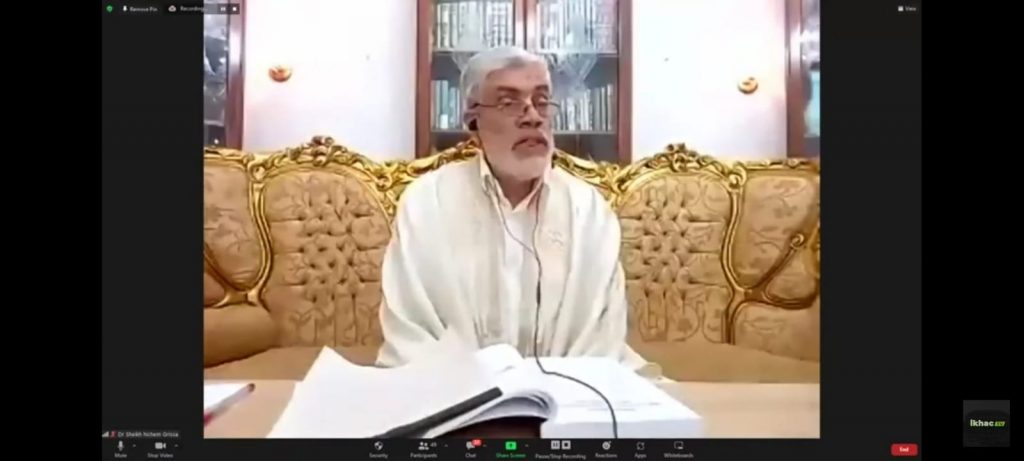 Rektor Universitas Zaitunah, Tunisia Syaikh Hisyam Quraisah Ingatkan Tugas Ulama dan Ilmuan