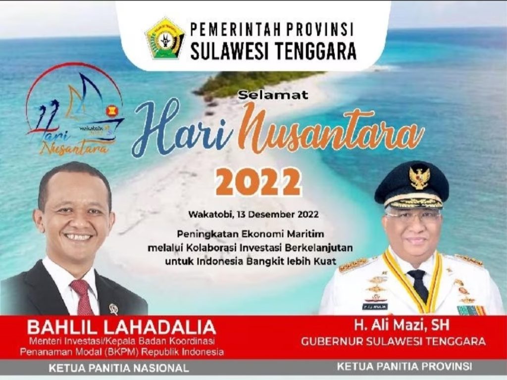 Keindahan Wakatobi Menjadi Pusat Peringatan Hari Nusantara 2022