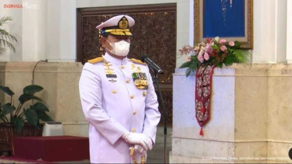 Presiden Jokowi Lantik Laksamana Yudo Margono Menjadi Panglima TNI