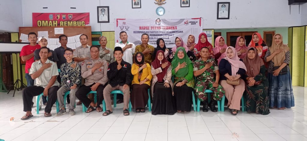 Tahapan Pemilu 2024, PPS Desa Bulurejo Gelar DPSHP