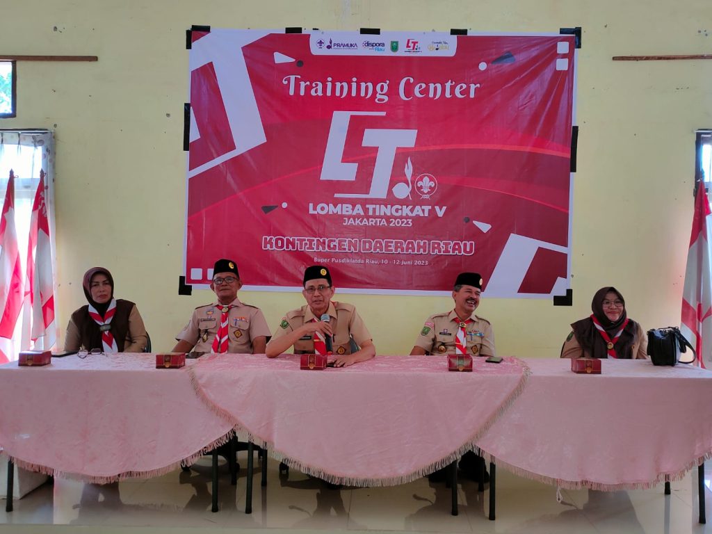 Kwarda Riau Gelar Training Center Peserta LT-V Tahun 2023