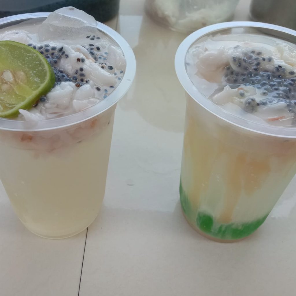 Es Degan Helwin Omben, Keunikan Rasa dengan Bahan Alami