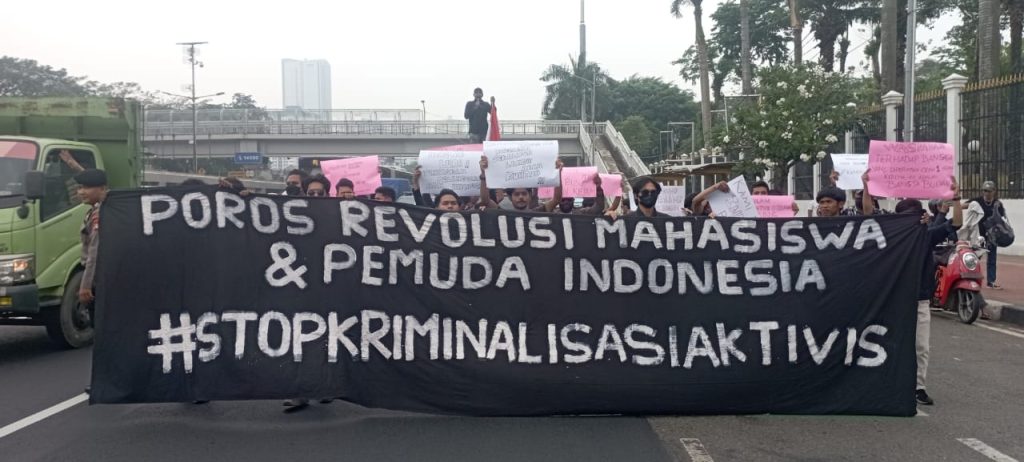 PRMPI Unjuk Rasa Di Depan Gedung DPR