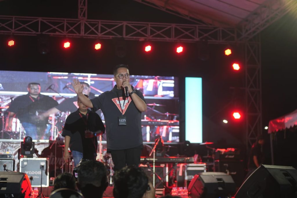 Band Republik Meriahkan Festival Muara Jawa, Rendi: Anak Muda Kukar Keren