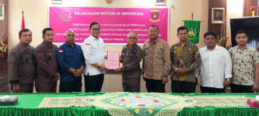 Penitipan Aset Hasil Sita Eksekusi Milik Terpidana BENNY TJOKROSAPUTRO di Deli Serdang