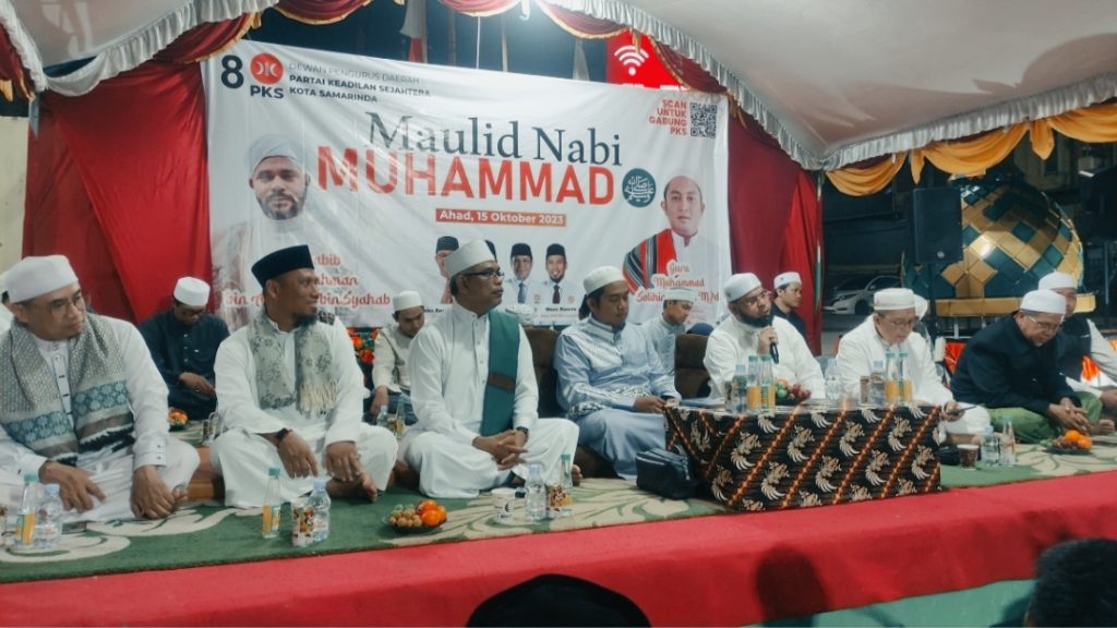 Maulid Nabi Muhammad SAW Dirayakan dengan Meriah oleh DPD PKS Kota Samarinda
