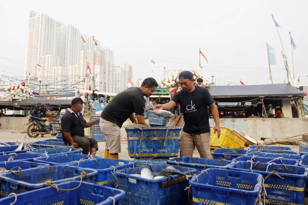 nelayan penuhi kebutuhan pangan
