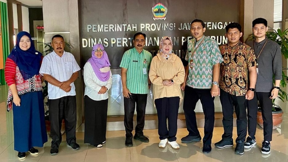 Tingkatkan Layanan PPID, DPTPH Kaltim Studi Tiru ke Distanbun Jateng