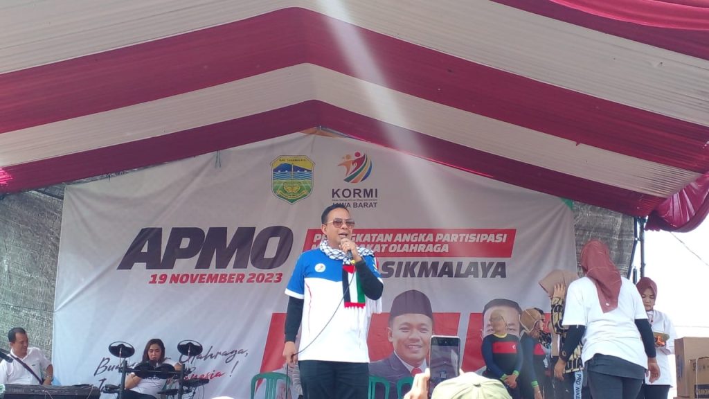 Warga Cisayong aktif berolahraga