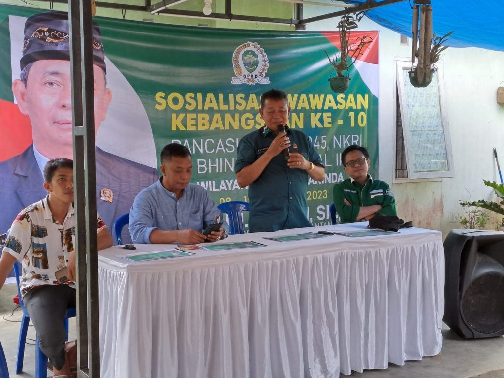 Jahidin Gelar Sosialisasi Kebangsaan, Ingatkan Pentingnya Bhinneka Tunggal Ika