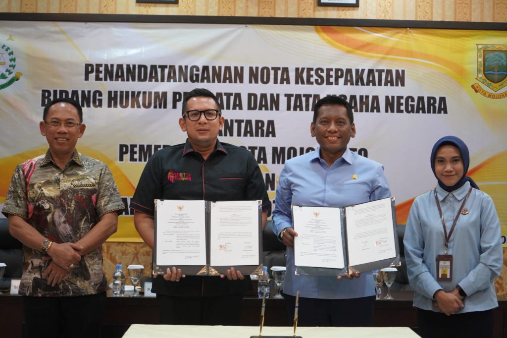 Pemkot Mojokerto dan Kejari Kerja Sama Bidang Hukum dan Tata Usaha Negara