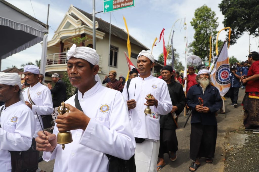 Pawai Ogoh-Ogoh Warnai Perayaan Nyepi di Wonosalam, Jombang Pawai Ogoh-Ogoh Warnai Perayaan Nyepi di Wonosalam, Jombang