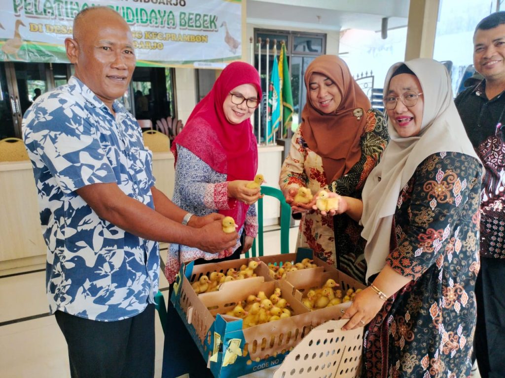 Pemkab Sidoarjo Bekali Gapoktan Pelatihan Budidaya Bebek Peking