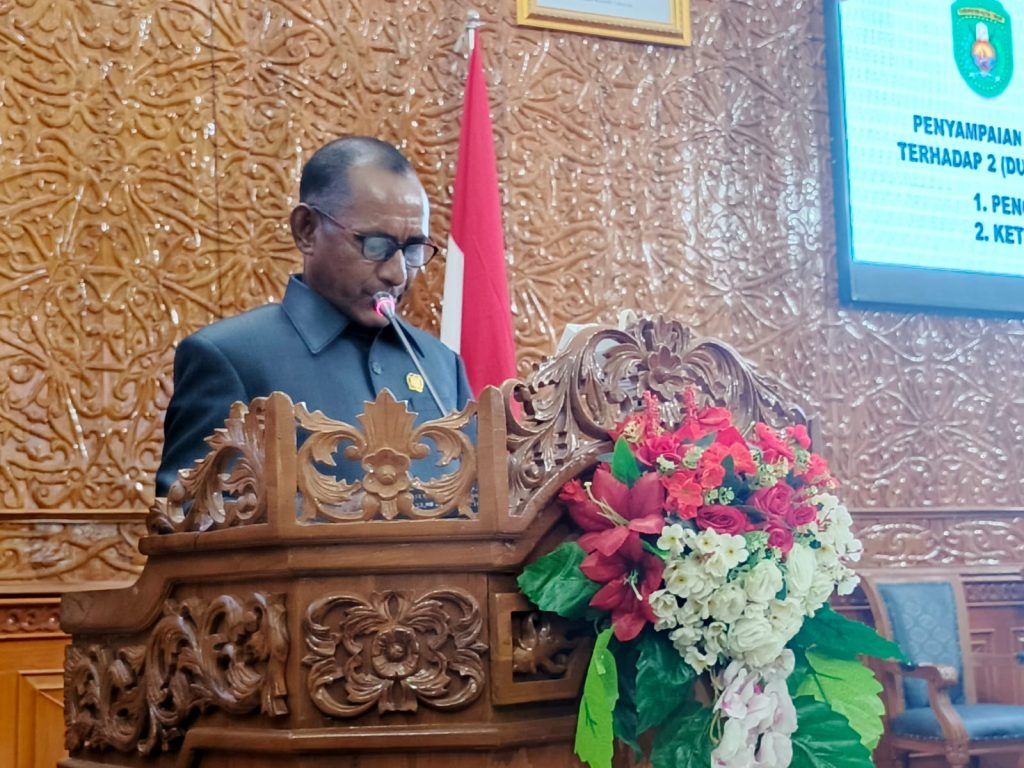 DPRD Kutai Timur Bahas dua Raperda, Nasdem Soroti Kepentingan Masyarakat Ubaldus Badu