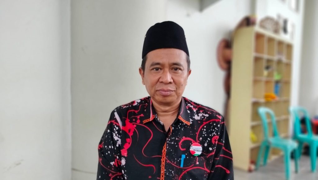 Mulyono, Kadisdikbud Kutim usai acara Akhirussanah SDIT 2 angkatan IV Darussalam di gedung serbaguna Guna Bukit Pelangi, Minggu (26/5/2024).