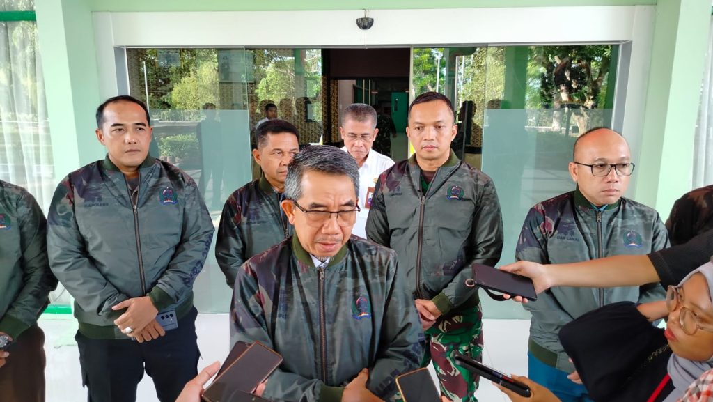 Ardiansyah Sulaiman, Bupati Kutai Timur usai rapat Forkopimda di Kodim 0909 Kutim, Rabu (29/5/2024).