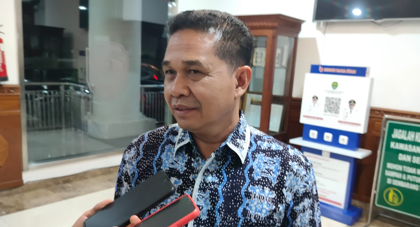 Pilkada 2024, Ketua DPRD Kutim: Persiapan Matang, Tinggal Jalan Joni, Ketua DPRD Kutim saat diwawacarai di Gedung Kantor Bupati Kutim, Sabtu (8/5/2024)
