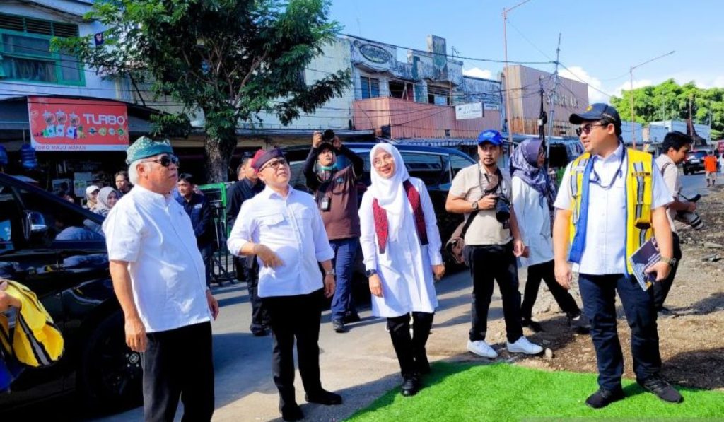 Meteri PUPR Basuki disambut Bupati Banyuwangi