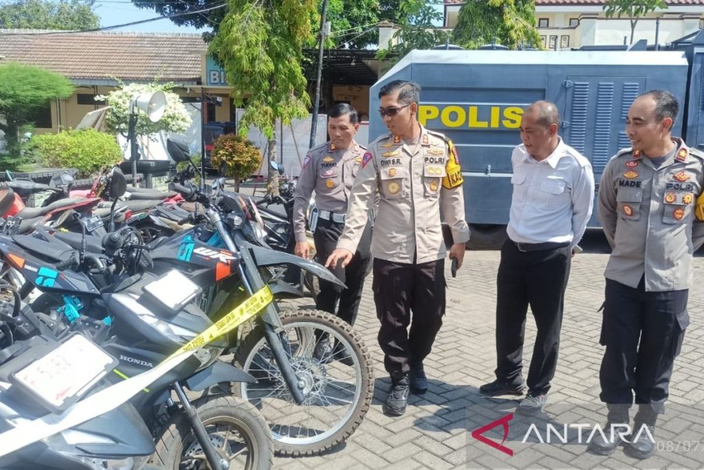 Motor Tanpa Dokumen diberhentikan