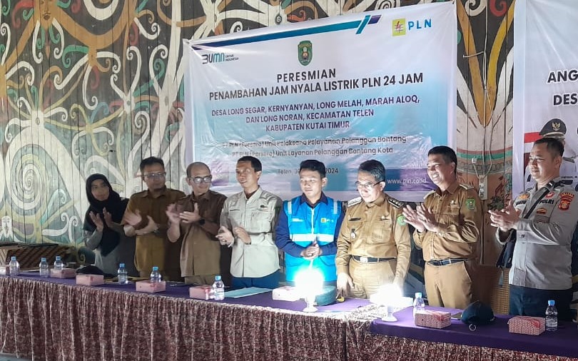 Ardiansyah Terangi Kutim, 113 Desa Raih Akses Listrik PLN Ardiansya Sulaiaman, Bupati Kutim saat meresmikan listrik PLN untuk warga