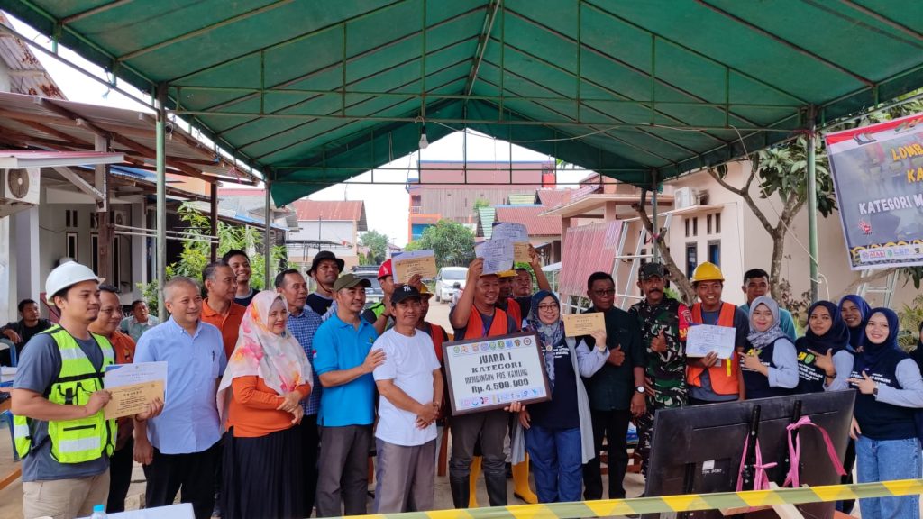 Penutupan acara Lomba Tenaga Kerja Konstruksi tingkat provinsi se-Kalimantan Timur tahun 2024.