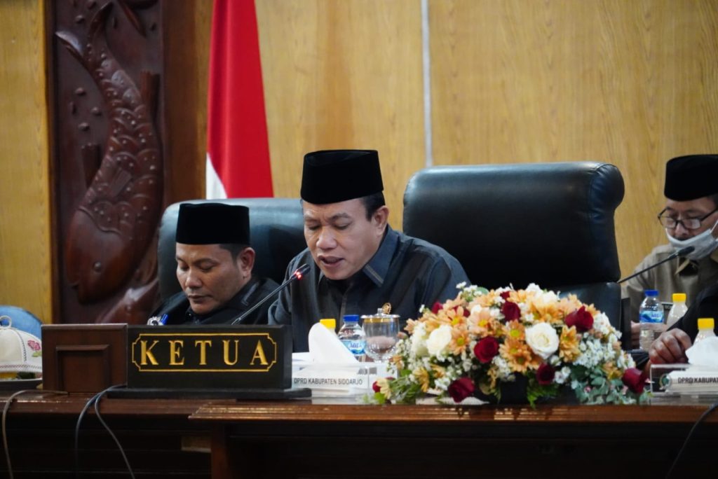 Usman , Ketua DPRD Kabupaten Sidoarjo