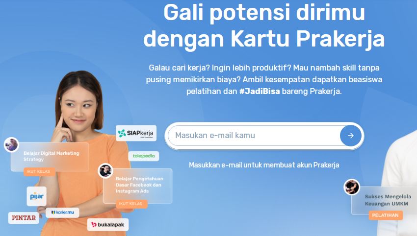 Pendaftaran Kartu Prakerja Gelombang 70 Dibuka,Cek Syaratnya Pendaftaran Kartu Prakerja