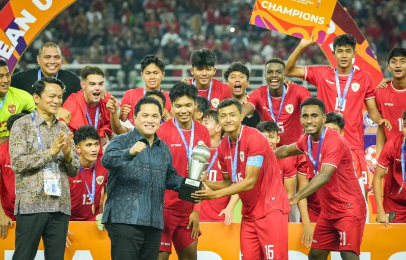 Timnas Indonesia di Bawah Naungan Erick Thohir Tuai Pujian dari Warganet Timnas Indonesia