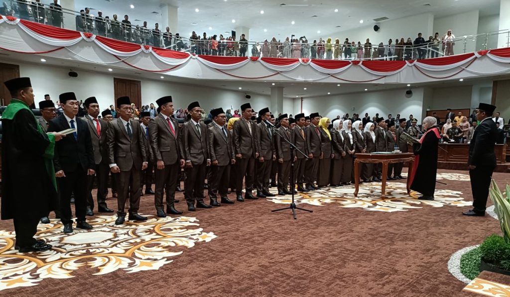 pelantikan DPRD Bojonegoro 2024-2029