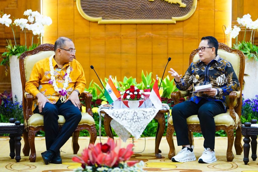 Surabaya dan India Bahas Kerja Sama Sinergi Berkelanjutan Sinergi Jawa Timur dan India
