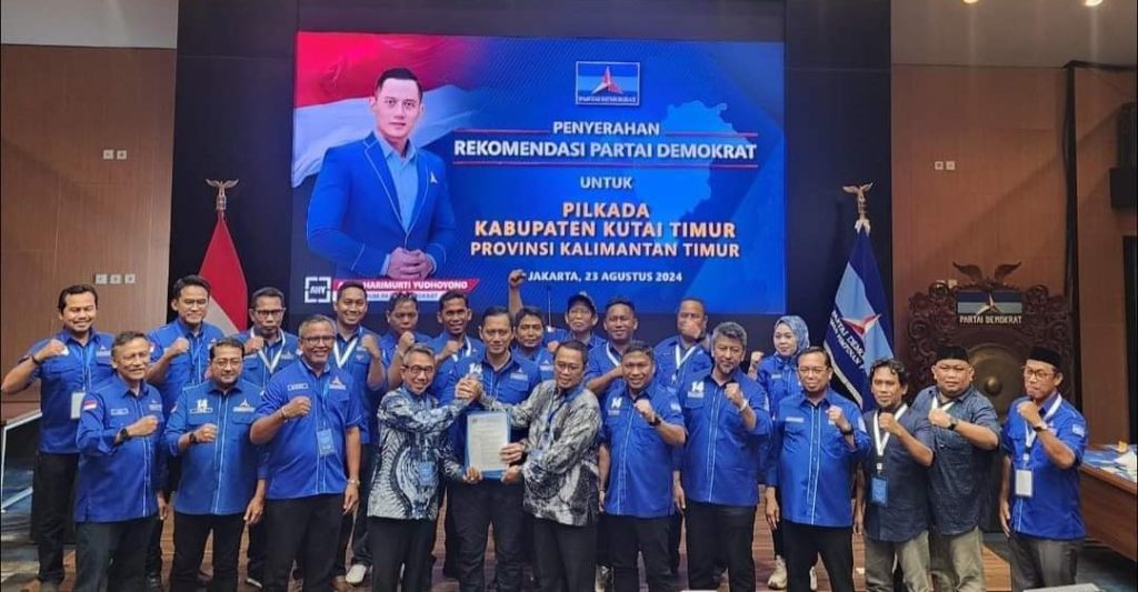 Pasangan Ardiansyah Sulaiman-Mahyunadi Resmi Dapat Dukungan B1 KWK dari Partai Demokrat