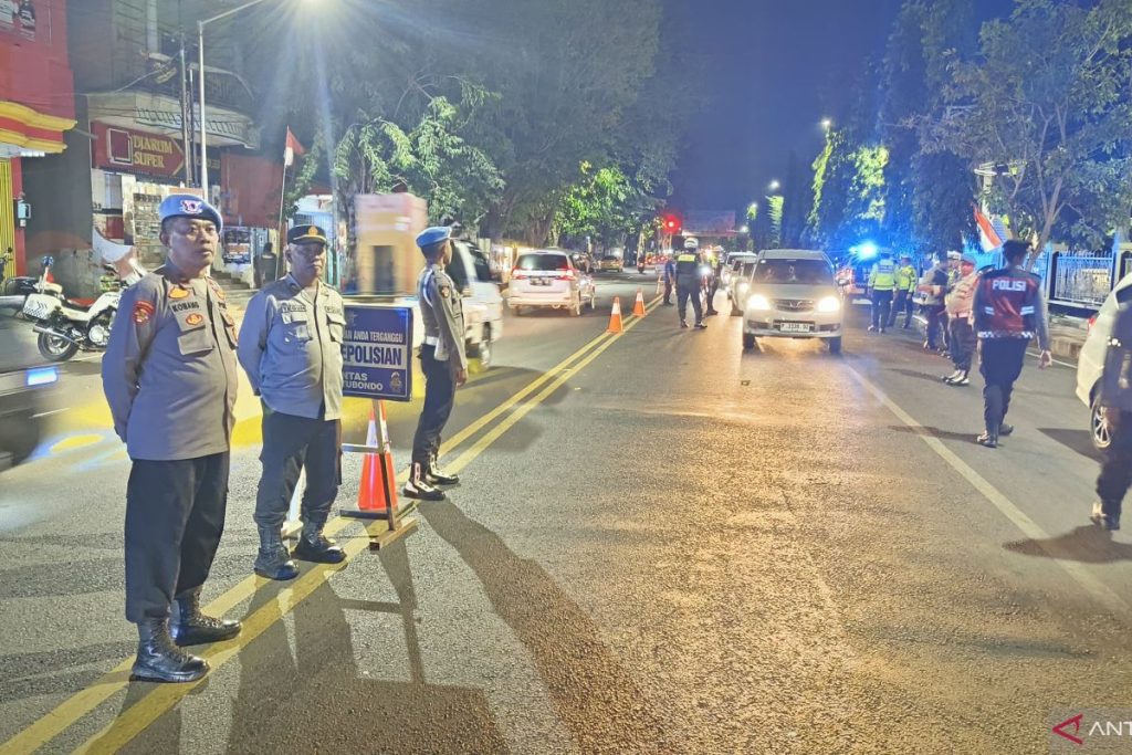 Patroli polres Situbondo jelang pilkada 2024