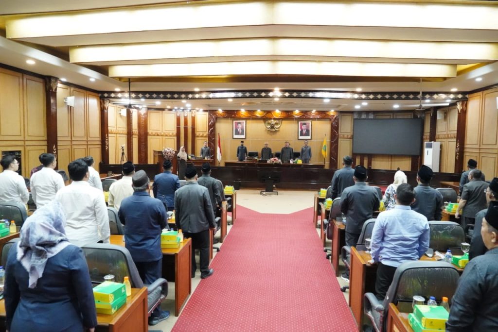 Suasana rapat pembentukan Fraksi DPRD Sidoarjo
