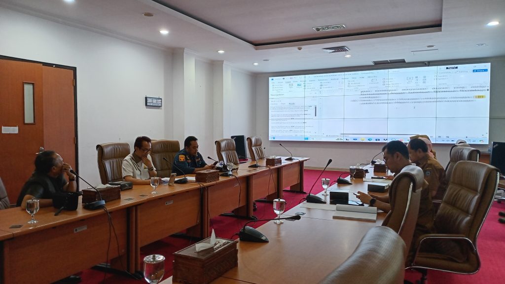 Suasana rapat lanjutan pansus tatib di gedung DPRD Kota Bontang, Selasa (24/9/2024).