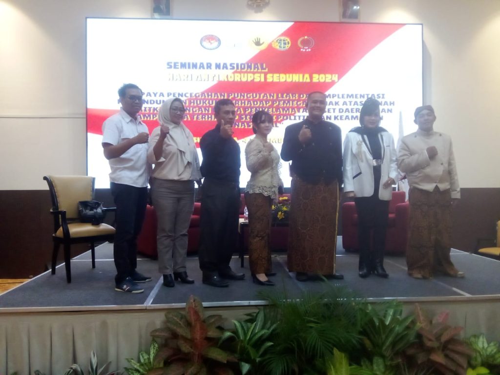 Hari Anti Korupsi Sedunia GNPK Adakan Seminar Di Ballroom Hotel Suites Surabaya