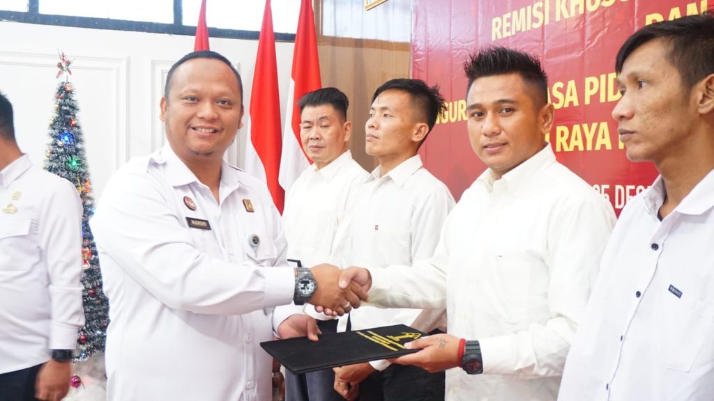 Empat Narapidana Lapas Mojokerto Terima Remisi Khusus