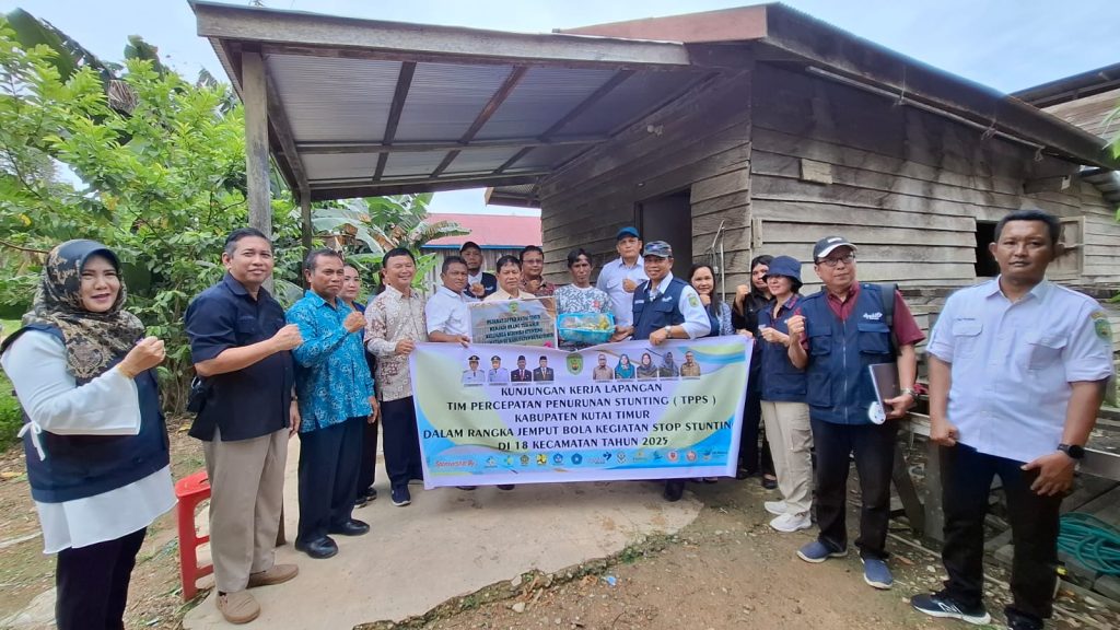 DPPKB Kutim gencarkan program "Jemput Bola Stop Stunting" di Desa Long Lees, Kecamatan Long Mesangat, Rabu (15/1/2025)