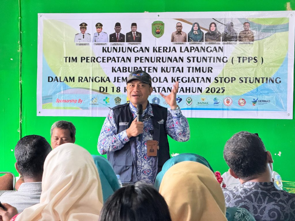 Sekretaris Tim Percepatan Penurunan Stunting (TPPS) Kabupaten Kutai Timur (Kutim), Achmad Junaidi B
