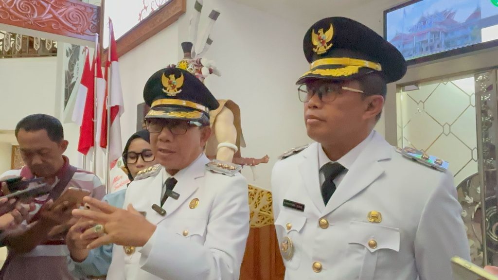 Program Pembangunan Kutim Selaras dengan Astacita, Bupati Optimis Bupati Kutai Timur Ardiansyah Sulaiman bersama wakil Bupati Kutim Mahyunadi