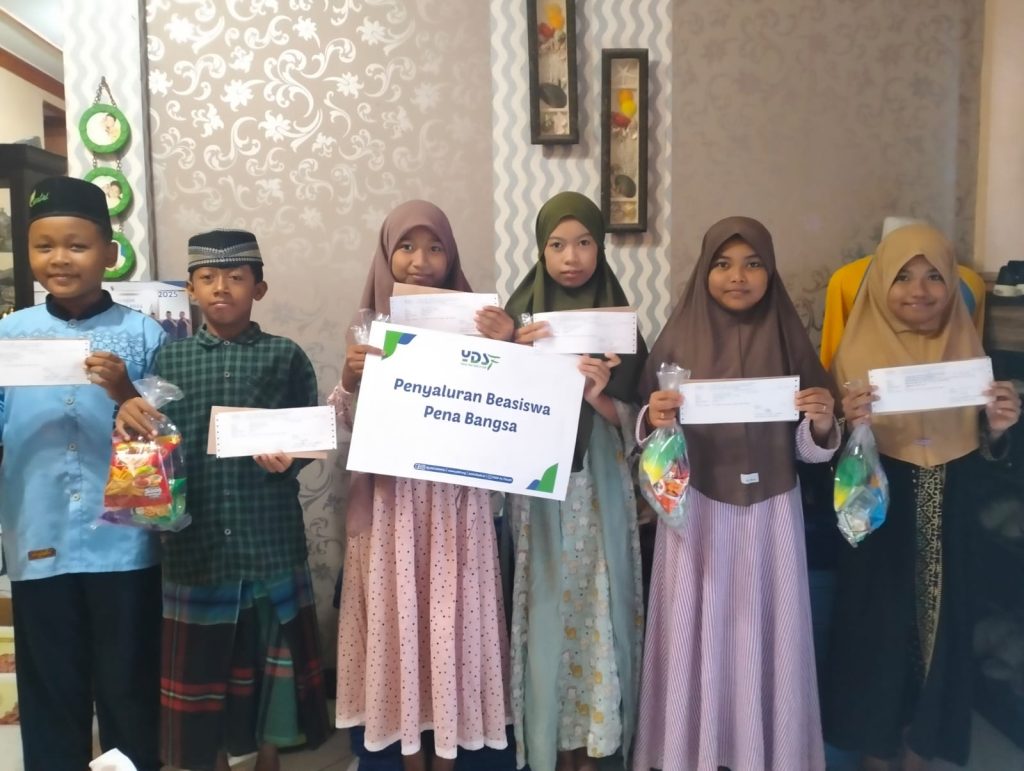 Penerima Beasiswa Pena Bangsa Ramadan 2025 (dok. YDSF)