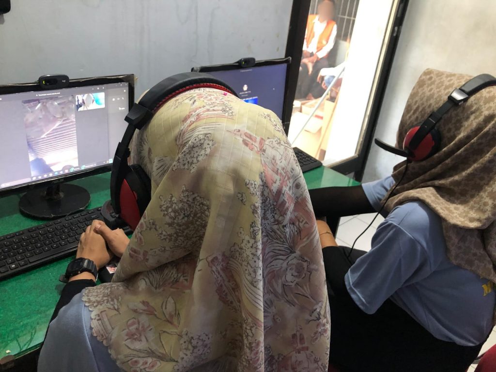Lapas Mojokerto Sediakan Layanan Video Call Gratis Bagi WBP Lapas Mojokerto