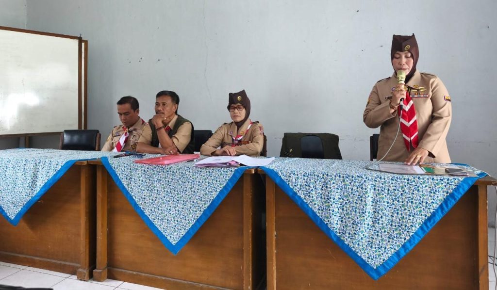 Rapat Kerja (Raker) Kwartir Ranting (Kwarran) Gerakan Pramuka Kecamatan Cisayong