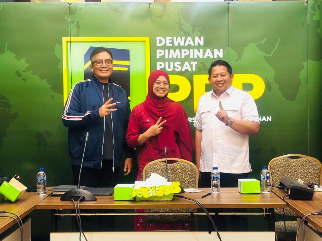 Chairunnisa Yusuf, Wakil Sekjen PPP (baju merah) (foto: humas PPP)